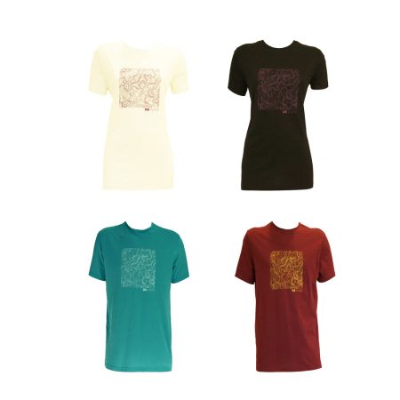 Topo Map T-shirt x 2