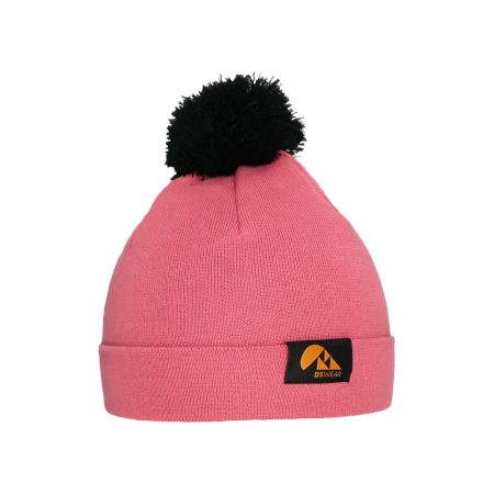 DS beanie pink pom-pom